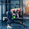 imageCAP Barbell Rubber Color Coated Kettlebell with Chrome HandleGreen 15Pound