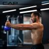imageCAP Barbell Rubber Color Coated Kettlebell with Chrome HandleGreen 15Pound