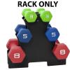 imageCAP Barbell SDV0 Dumbbell Stand Black