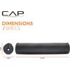 imageCAP Barbell Squat ampamp Workout Bar Pad  Cushioned Neck ampamp Shoulder Support for Standard ampamp Olympic Bars