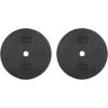 imageCAP Barbell Standard 1Inch Cast Iron Weight Plates  Singles ampamp Sets  12550 lbs  Multiple OptionsBlack