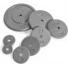 imageCAP Barbell Standard 1Inch Cast Iron Weight Plates  Singles ampamp Sets  12550 lbs  Multiple OptionsGray