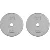 imageCAP Barbell Standard 1Inch Cast Iron Weight Plates  Singles ampamp Sets  12550 lbs  Multiple OptionsGray