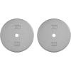 imageCAP Barbell Standard 1Inch Cast Iron Weight Plates  Singles ampamp Sets  12550 lbs  Multiple OptionsGray