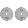 imageCAP Barbell Standard 1Inch Cast Iron Weight Plates  Singles ampamp Sets  12550 lbs  Multiple OptionsGray