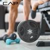 imageCAP Barbell Standard 1Inch Grip Weight PlatesBlack