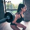 imageCAP Barbell Standard 1Inch Grip Weight PlatesBlack