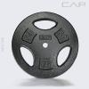 imageCAP Barbell Standard 1Inch Grip Weight PlatesBlack