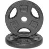imageCAP Barbell Standard 1Inch Grip Weight PlatesBlack
