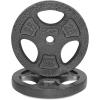 imageCAP Barbell Standard 1Inch Grip Weight PlatesBlack