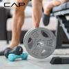 imageCAP Barbell Standard 1Inch Grip Weight PlatesGray