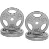 imageCAP Barbell Standard 1Inch Grip Weight PlatesGray