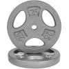 imageCAP Barbell Standard 1Inch Grip Weight PlatesGray
