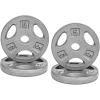 imageCAP Barbell Standard 1Inch Grip Weight PlatesGray
