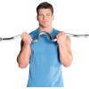 imageCAP Barbell Standard 1Inch Threaded Curl Bar with Collars