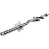 imageCAP Barbell Standard 1Inch Threaded Curl Bar with Collars