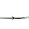 imageCAP Barbell Standard 1Inch Threaded Curl Bar with Collars