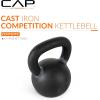 imageCap Barbell Cast Iron Competition Kettlebell WeightDark Gray