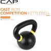 imageCap Barbell Cast Iron Competition Kettlebell WeightYellow
