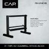 imageCap Barbell Two Tier Dumbbell RackBlack  24 Inch