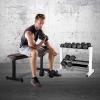 imageCap Barbell Two Tier Dumbbell RackWhite  24 Inch