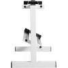 imageCap Barbell Two Tier Dumbbell RackWhite  24 Inch