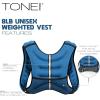 imageTone Fitness Weighted Vest  8lb or 12lb  Multiple Options8 lb  Blue