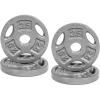 imageCAP Barbell Standard 1Inch Grip Weight PlatesGray