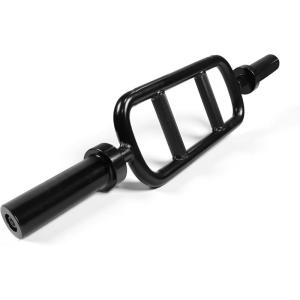 imageCAP Barbell 34quot Olympic Triceps Bar Black OBIS34SB