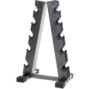 imageCAP Barbell AFrame Dumbbell Rack Multiple Color OptionsGray