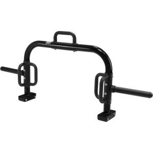 imageCAP Barbell Deluxe Open Trap Bar  Hex ampamp Shrug Bar for Olympic ampamp Standard PlatesBlack