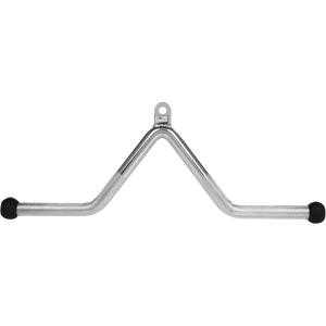 imageCAP Barbell Exercise Machine Attachment  Multiple OptionsVShaped Tricep Press Down Bar  20