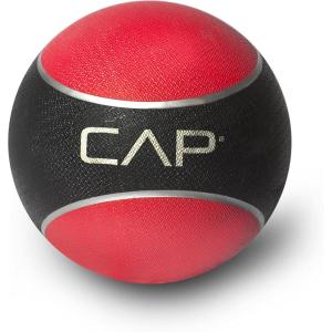 imageCAP Barbell Weight Medicine Ball  212lb Options10 lb  Red
