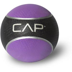 imageCAP Barbell Weight Medicine Ball  212lb Options4 lb  Purple