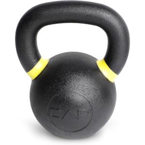 imageCap Barbell Cast Iron Competition Kettlebell WeightYellow