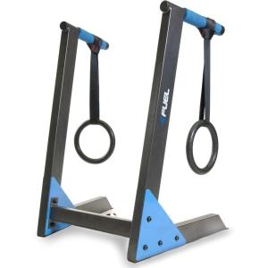 imageFuel Pureformance Dip Station  Bodyweight Training  Multiple OptionsBlackBlue  Deluxe Dip Station wORings