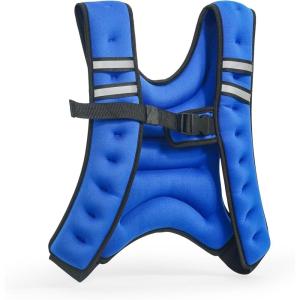imageTone Fitness Weighted Vest  8lb or 12lb  Multiple Options12 lb  Blue