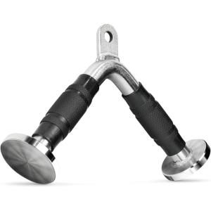 imageCAP Barbell Tricep Exercise Machine Attachment  Multiple OptionsChrome