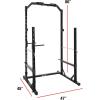 imageCAP Barbell Multi Use Power Rack Color SeriesBlack