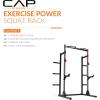 imageCap Barbell Power Rack with Pull Up Bar ampamp Attachments  Multiple ColorsGRAY