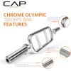 imageCAP Barbell 34 Olympic Triceps Bar Chrome OBIS34S