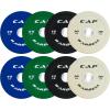 imageCAP Barbell 2Inch Olympic Bumper Plate Weight Set with 6 Post Rack  100370 lbs  Multiple OptionsCOMPETITION