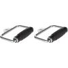 imageCAP Barbell Single D Handle with Rubber HandgripsSingle D Handle with Rubber Handgrips Pack of 2
