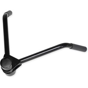 imageCAP Barbell Exercise Machine Attachments BlackPro Angled Handle Attachment  Fits 2 Inch Bars