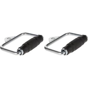 imageCAP Barbell Single D Handle with Rubber HandgripsSingle D Handle with Rubber Handgrips Pack of 2