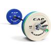 imageCAP Barbell Olympic Weight Set with 7ft Barbell ampamp Bumper Plates  160370 lbs  Multiple OptionsCompetition