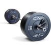 imageCAP Barbell Olympic Weight Set with 7ft Barbell ampamp Bumper Plates  160370 lbs  Multiple OptionsEconomy