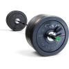 imageCAP Barbell Olympic Weight Set with 7ft Barbell ampamp Bumper Plates  160370 lbs  Multiple OptionsPRO