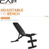 imageCAP Strengh Adjustable FID Bench Multiple ColorsBlack