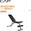 imageCAP Strengh Adjustable FID Bench Multiple ColorsGray